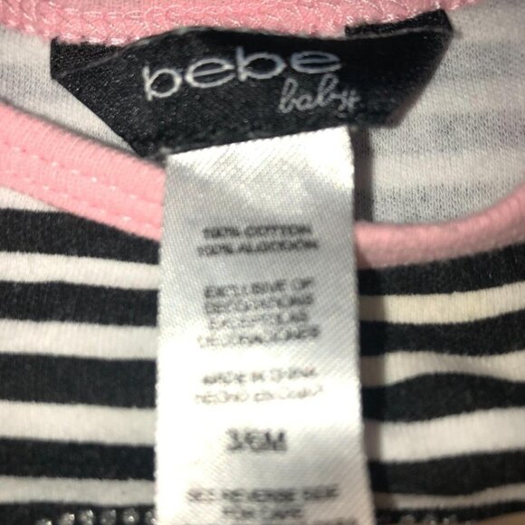 EUC Bebe Girl's onesie Size 3/6 months - Picture 3 of 3